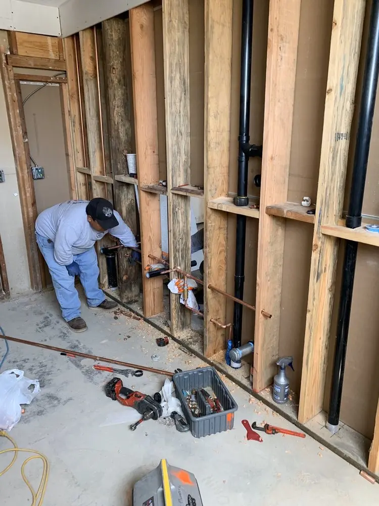 Commercial rough-in plumbing for Gas Line Repair in Windermere